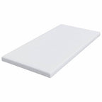 Topper per materasso Bianco 90 x 200 cm Tessuto Jacquard