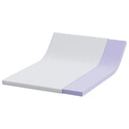 Topper per materasso Bianco 140 x 190 cm Tessuto Jacquard