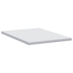 Topper per materasso Bianco 140 x 190 cm Tessuto Jacquard