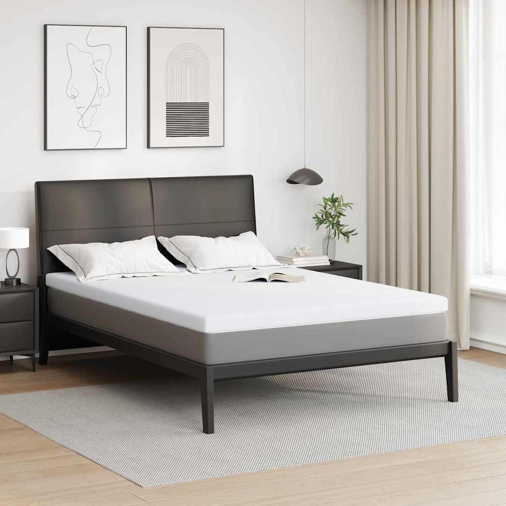 Topper per materasso Bianco 160 x 200 cm Tessuto Jacquard