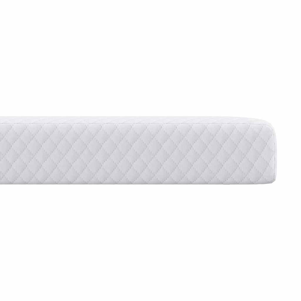 Topper per materasso Bianco 160 x 200 cm Tessuto Jacquard