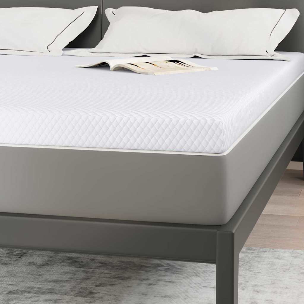 Topper per materasso Bianco 180 x 200 cm Tessuto Jacquard
