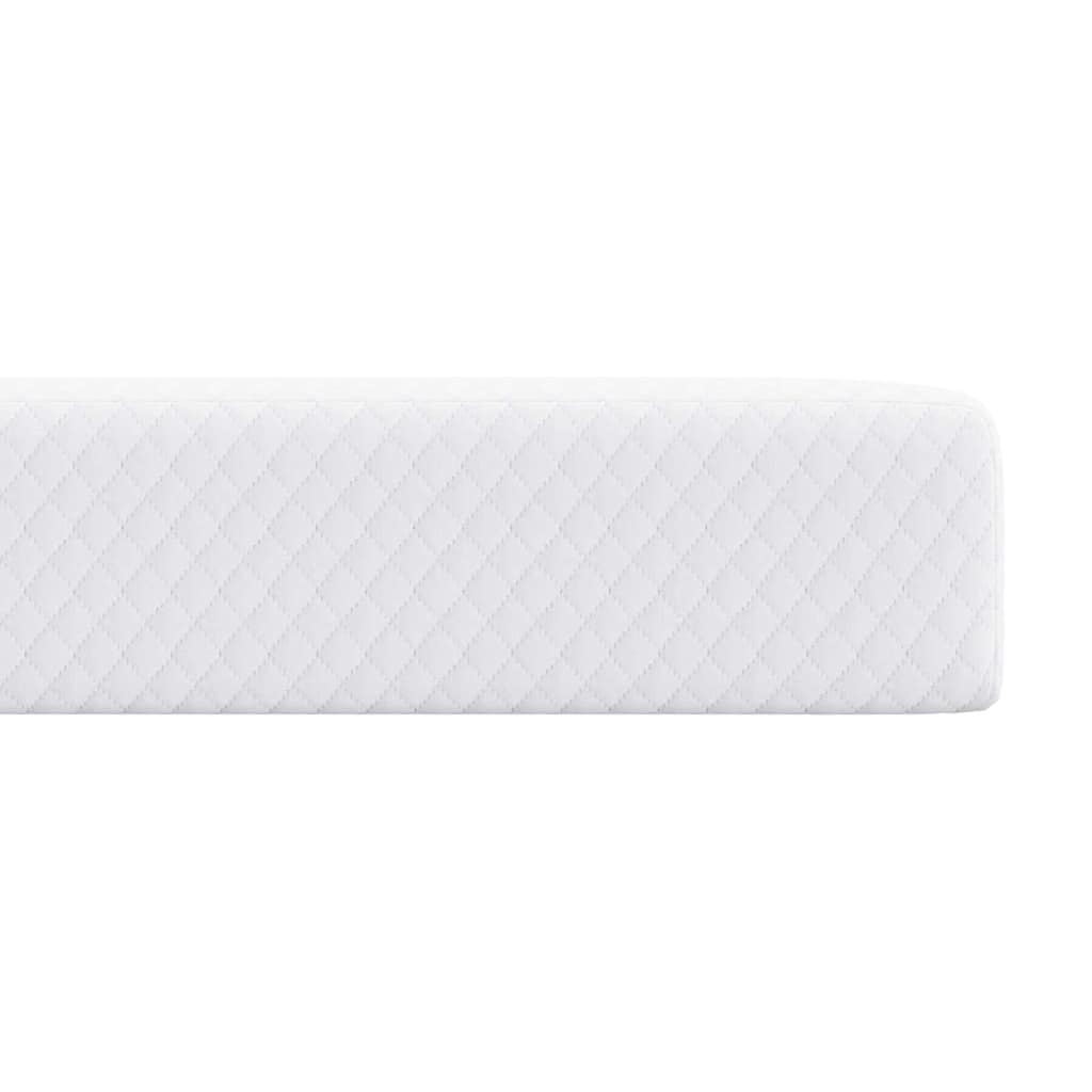Topper per materasso Bianco 80 x 200 cm Tessuto Jacquard