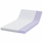 Topper per materasso Bianco 90 x 190 cm Tessuto Jacquard