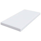 Topper per materasso Bianco 90 x 200 cm Tessuto Jacquard
