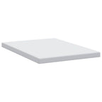 Topper per materasso Bianco 140 x 200 cm Tessuto Jacquard
