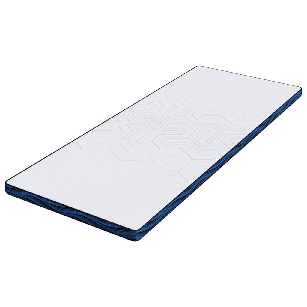 Topper per materasso Bianco 80 x 200 cm Tessuto Jacquard