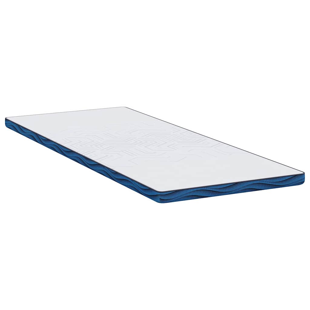 Topper per materasso Bianco 80 x 200 cm Tessuto Jacquard