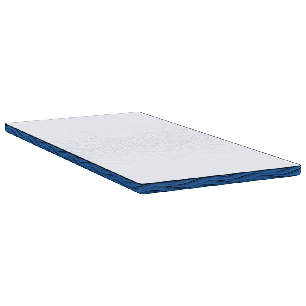 Topper per materasso Bianco 100 x 200 cm Tessuto Jacquard
