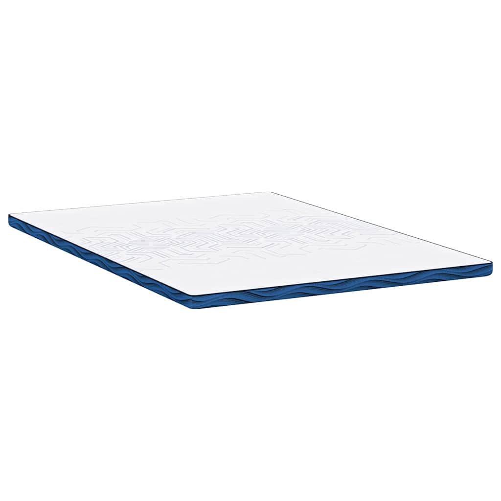 Topper per materasso Bianco 160 x 200 cm Tessuto Jacquard