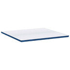 Topper per materasso Bianco 180 x 200 cm Tessuto Jacquard
