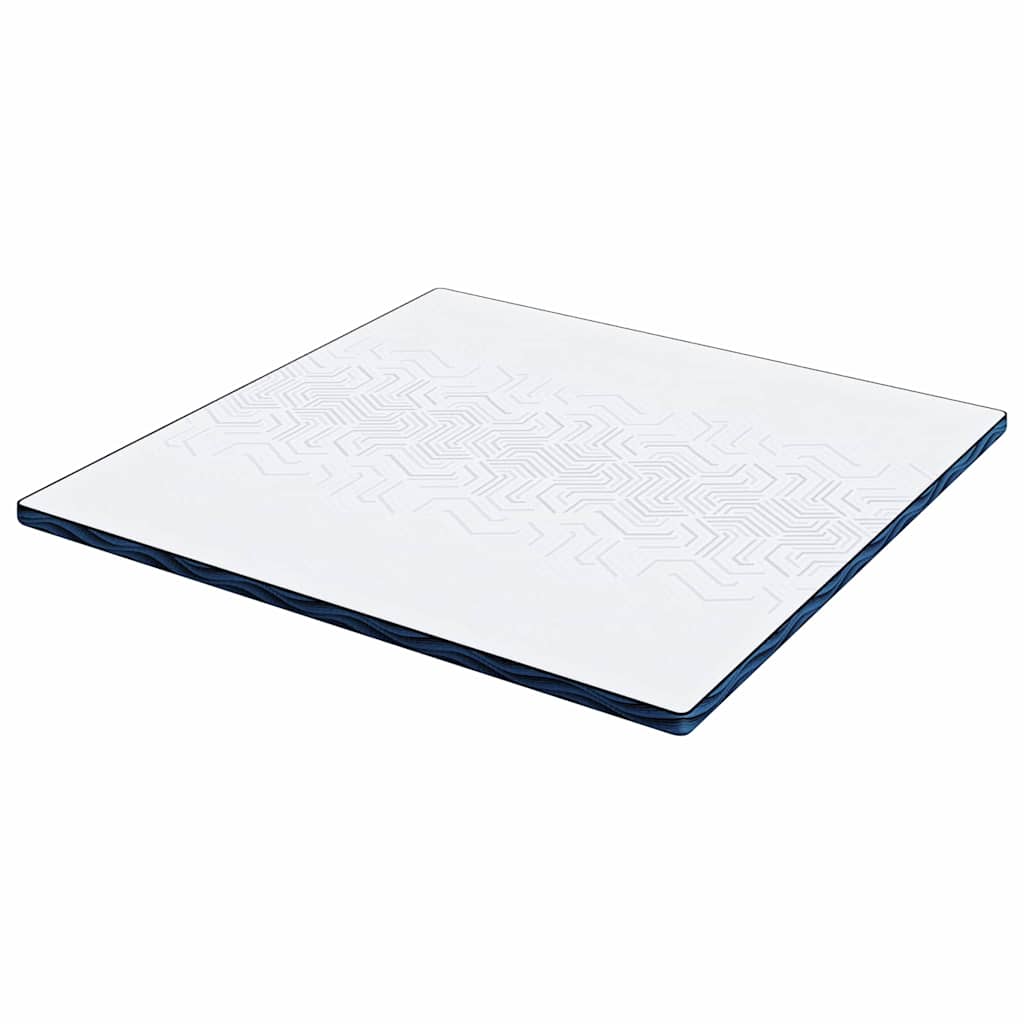Topper per materasso Bianco 200 x 200 cm Tessuto Jacquard