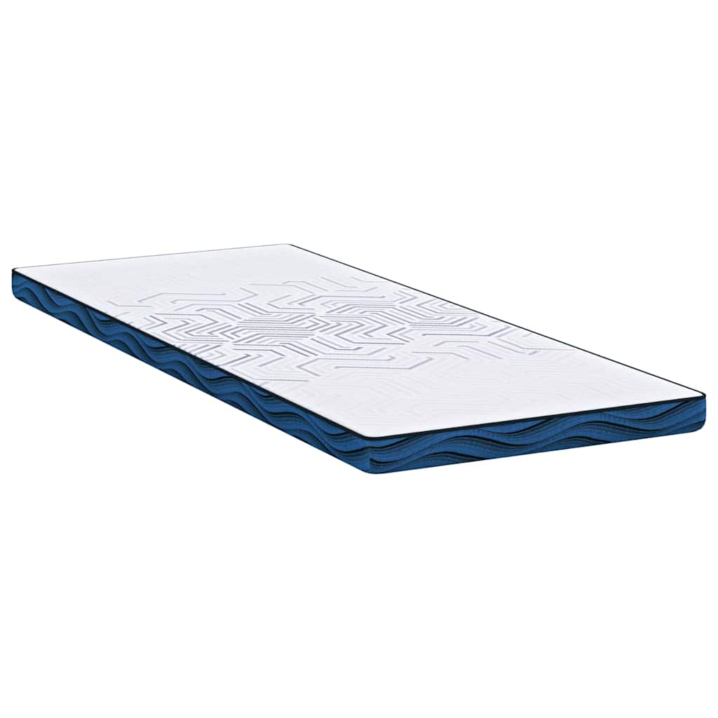 Topper per materasso Bianco 80 x 200 cm Tessuto Jacquard