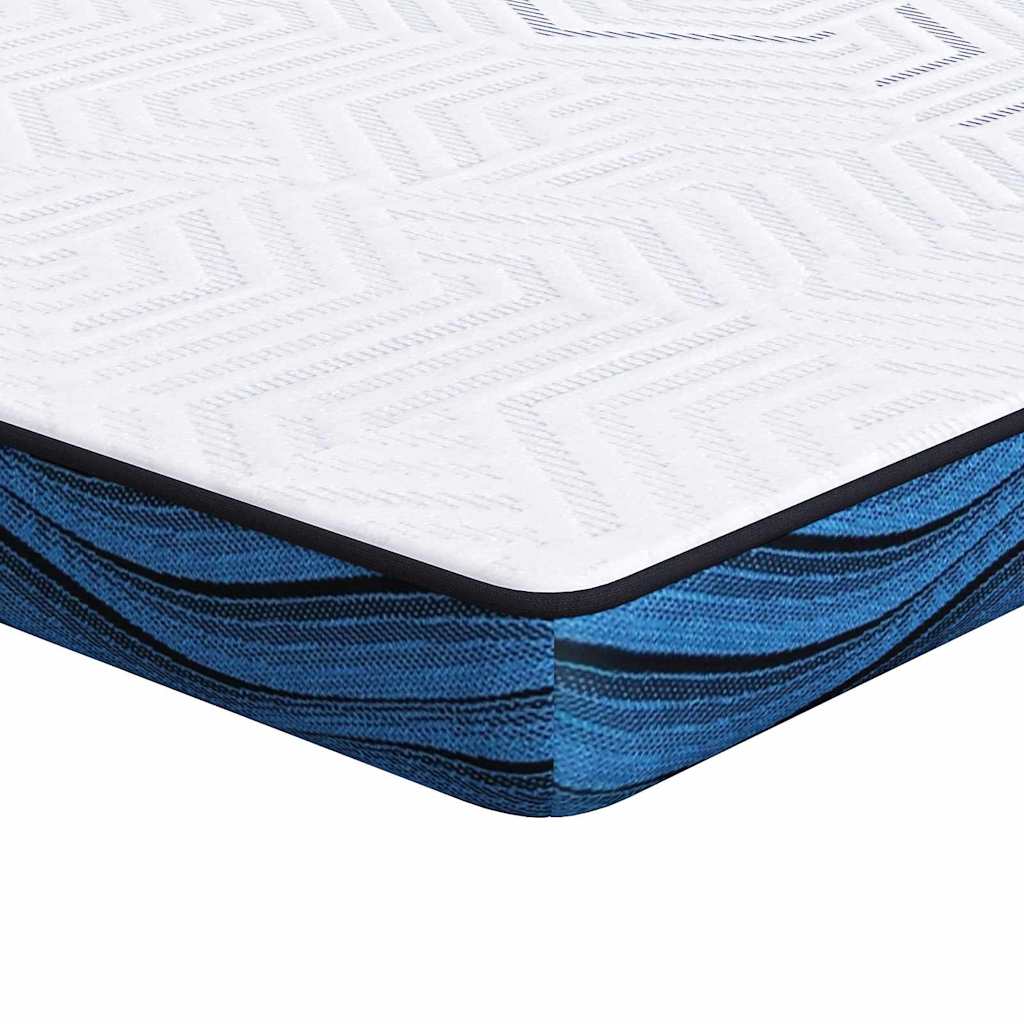 Topper per materasso Bianco 90 x 200 cm Tessuto Jacquard