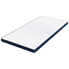 Topper per materasso Bianco 90 x 200 cm Tessuto Jacquard
