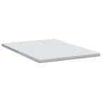 Topper per materasso Bianco 140 x 200 cm Tessuto Jacquard