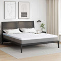 Topper per materasso Bianco 180 x 200 cm Tessuto Jacquard