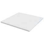 Topper per materasso Bianco 180 x 200 cm Tessuto Jacquard