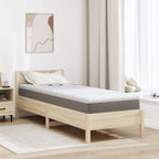 Topper al cocco Bianco 70 x 200 cm Tessuto Jacquard