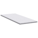 Topper al cocco Bianco 70 x 200 cm Tessuto Jacquard
