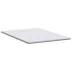 Topper al cocco Bianco 140 x 200 cm Tessuto Jacquard