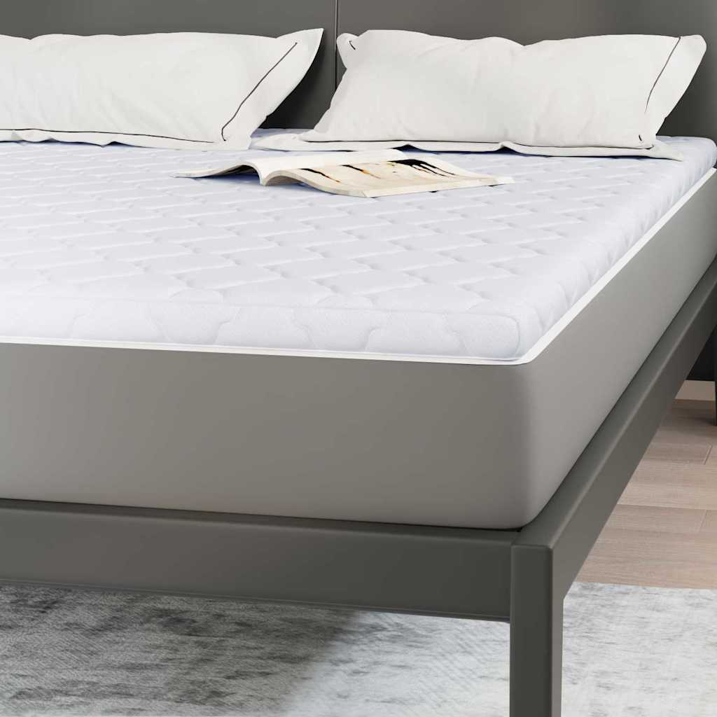 Topper al cocco Bianco 160 x 200 cm Tessuto Jacquard