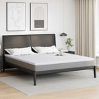 Topper al cocco Bianco 180 x 200 cm Tessuto Jacquard