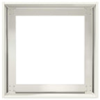 Fioriera Bianca 40x40x40 cm in Acciaio Laminato a Freddo