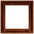 Fioriera Arrugginita 40x40x40 cm in Acciaio Corten