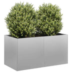Fioriera 80x40x40 cm in Acciaio Zincato