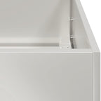 Fioriera 40x40x80 cm in Acciaio Inox