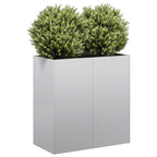 Fioriera 80x40x80 cm in Acciaio Zincato