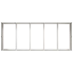 Fioriera 200x80x40 cm in Acciaio Inox