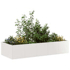 Fioriera 200x80x40 cm in Acciaio Inox
