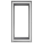 Fioriera 40x80x80 cm in Acciaio Zincato