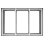 Fioriera 120x80x80 cm in Acciaio Zincato
