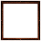 Fioriera Arrugginita 80x80x30 cm in Acciaio Corten