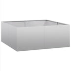 Fioriera 100x100x40 cm in Acciaio Zincato