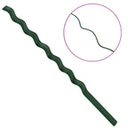 Supporto per piante 50 pcs Verde 170 x 0,6 x 0,6 cm Acciaio