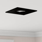 Spotlight 24 pcs Nero 9 x 9 x 2 cm Alluminio