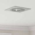 Spotlight 24 pcs Argento 9 x 9 x 2 cm Alluminio
