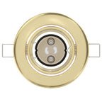Spotlight 6 pcs Oro 9 x 9 x 2.5 cm Metallo