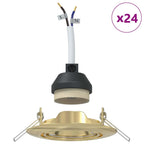 Spotlight 24 pcs Oro 9 x 9 x 2.5 cm Metallo
