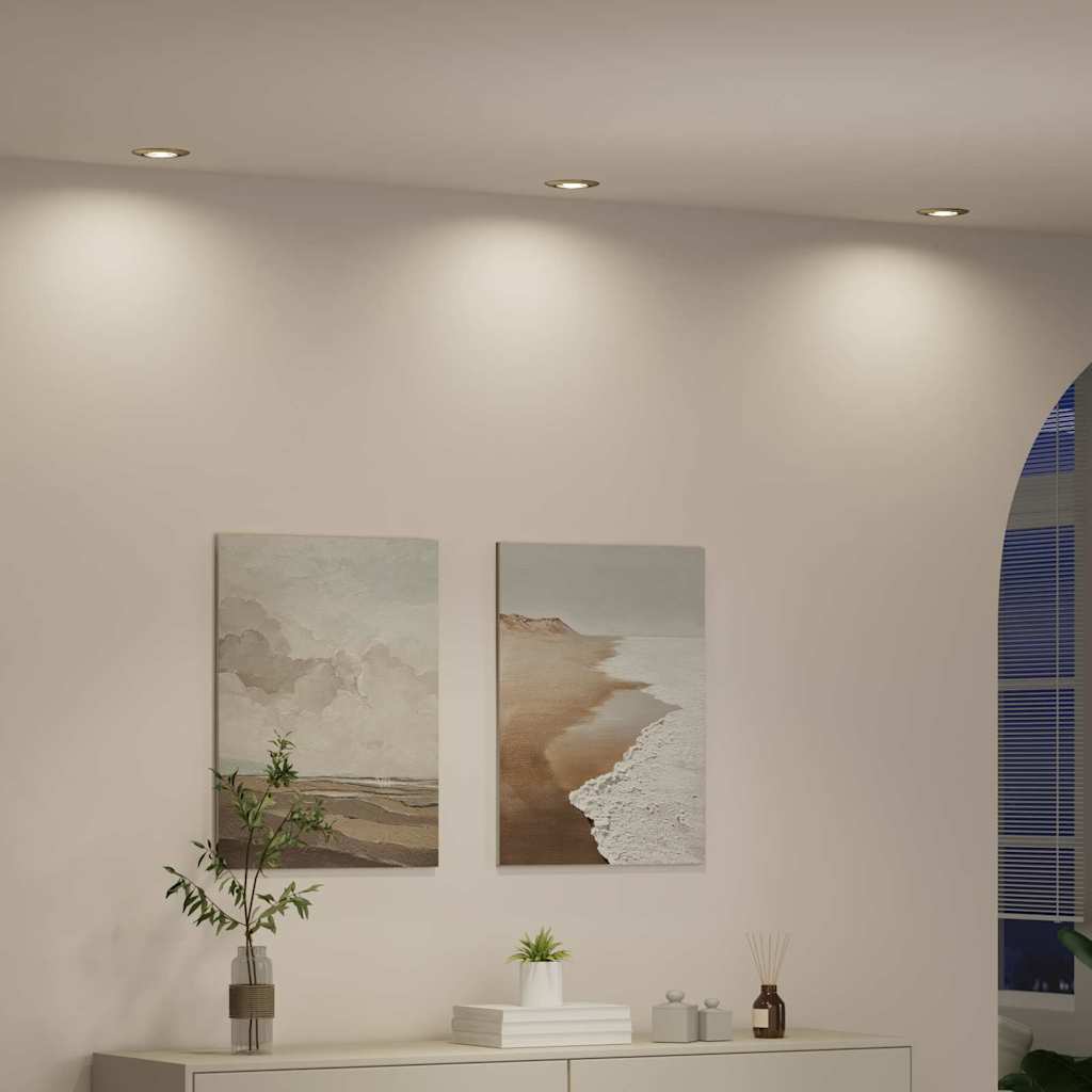 Spotlight 24 pcs Ottone 9 x 9 x 2.5 cm Metallo