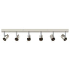 Faretto da soffitto Nichel 73 x 6,5 x 11,5 cm Metallo