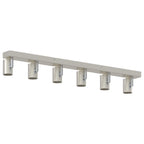 Faretto da soffitto Nichel 73 x 6,5 x 11,5 cm Metallo