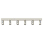 Faretto da soffitto Nichel 73 x 6,5 x 11,5 cm Metallo