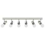 Faretto da soffitto Nichel 73 x 6,5 x 11,5 cm Metallo