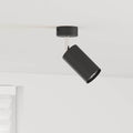 Faretto da soffitto con i riflettori Nero 6 x 6 x 16 cm Metallo