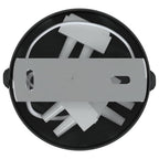 Faretto da soffitto con i riflettori Nero 6 x 6 x 16 cm Metallo